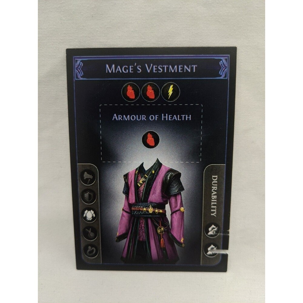 *Punched* Path Of Exile Exilecon Mages Vestment Of Health Magic Trading Card